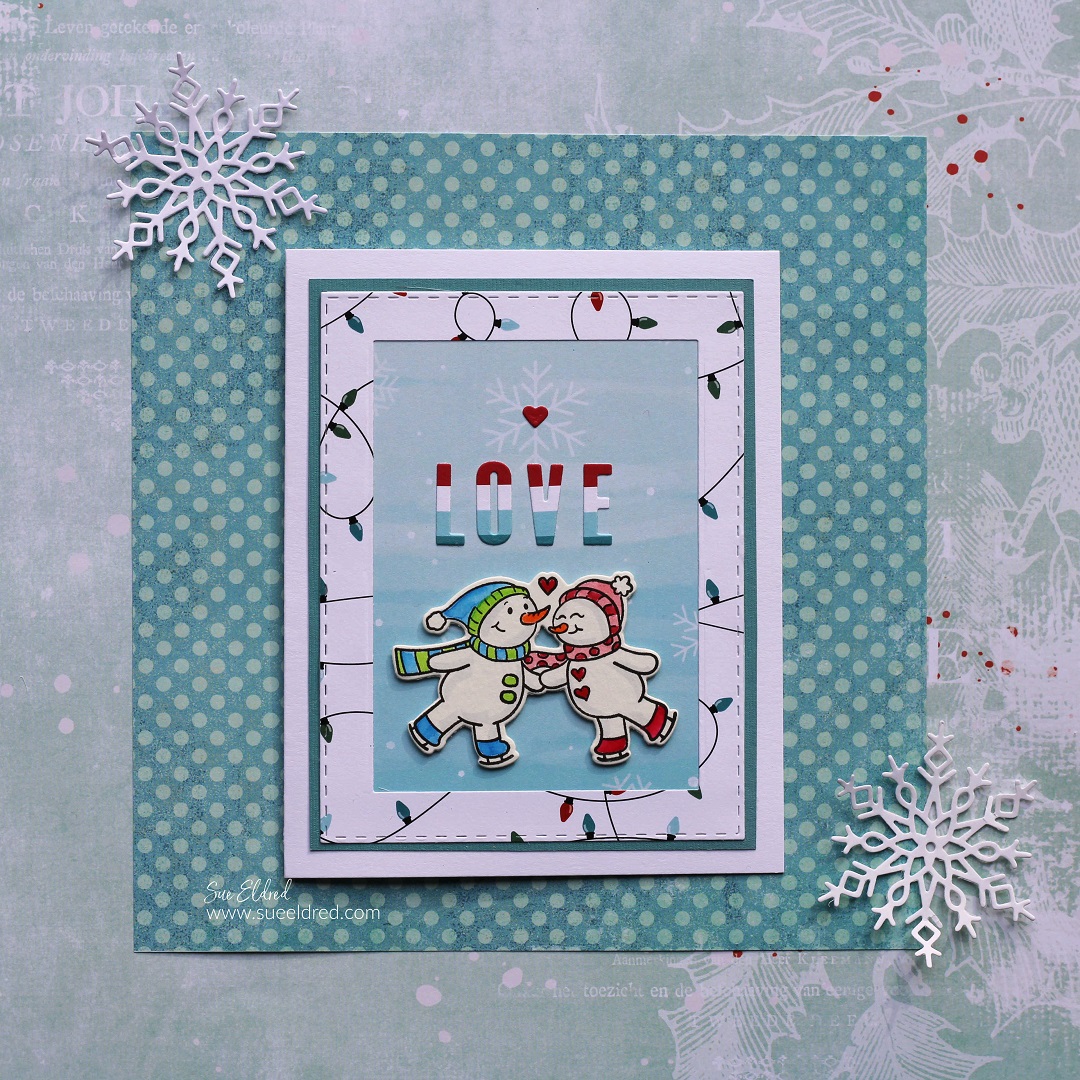 Snowflake Kisses Card
