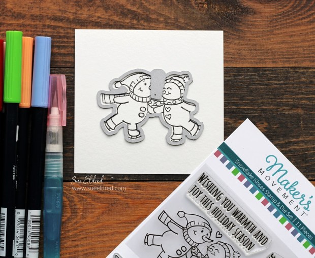 Snowflake Kisses Card