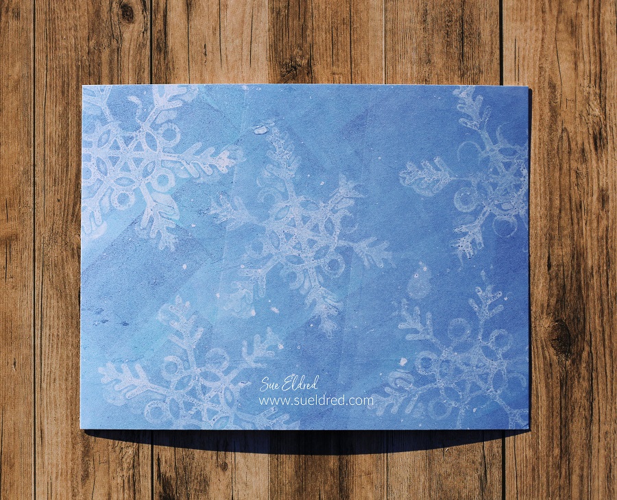 Creating Backgrounds with Gel Press