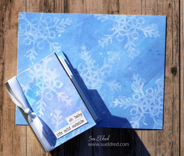 Creating Backgrounds with Gel Press