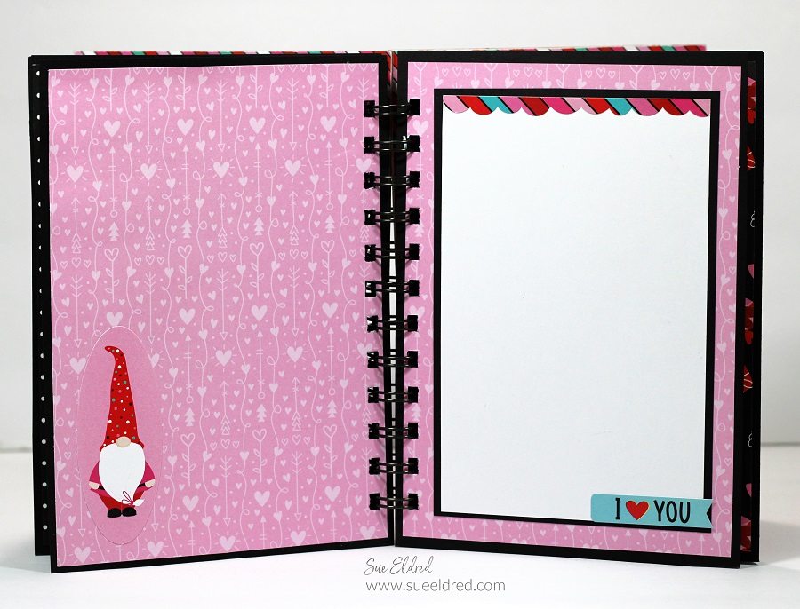 Tulla &amp; Norbert's Love Story Album-Sue's Creative Workshop www.sueeldred.com 765