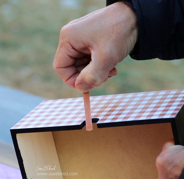 Crafty IKEA Cabinet Makeover