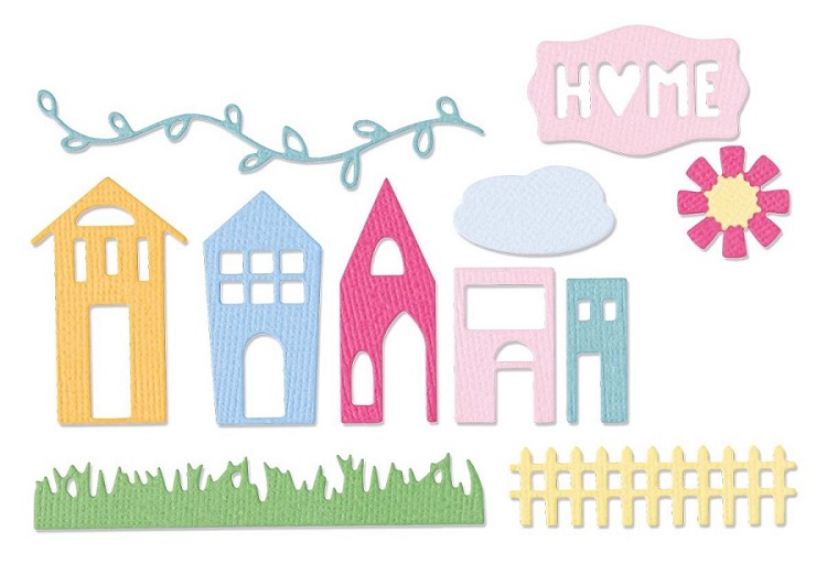 665935 Sizzix Shadow Box Elements by Eileen Hull