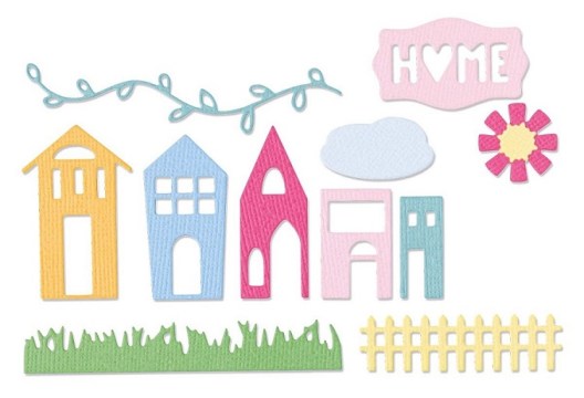 665935 Sizzix Shadow Box Elements by Eileen Hull