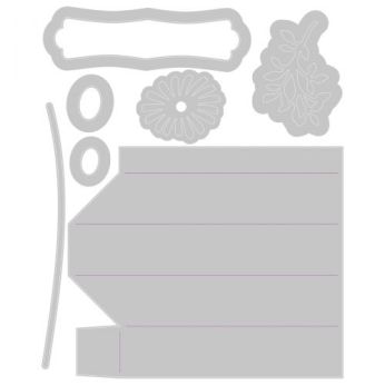 665938 Sizzix Shadow Box Frame #1 by Eileen Hull