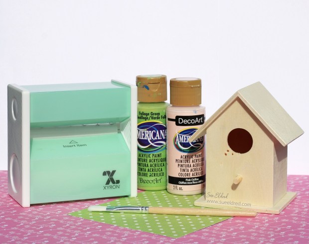 Making it Spring with Dollar Store Birdhouses