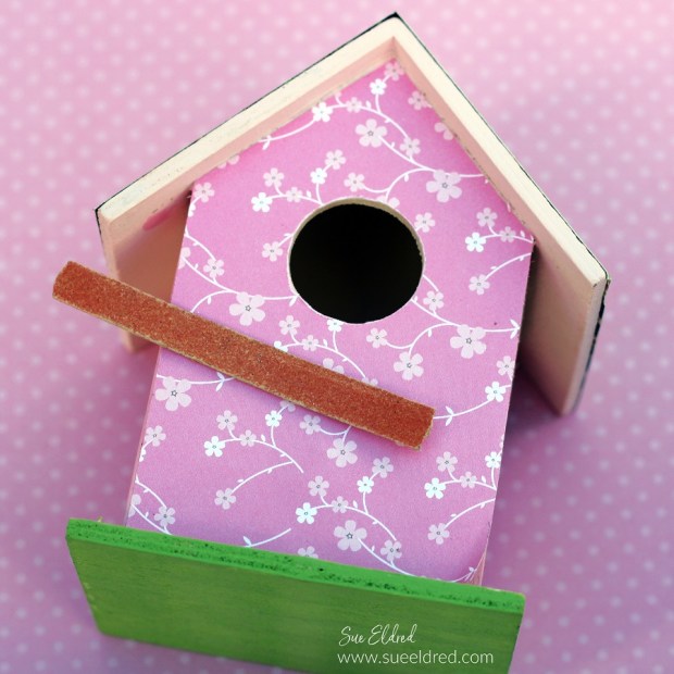 Make it Spring with Dollar Store Birdhouse
