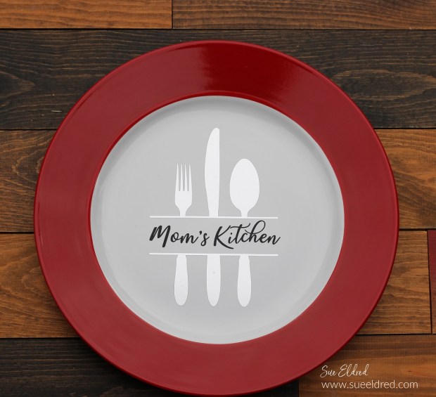 Mother's Day Plate for Mom