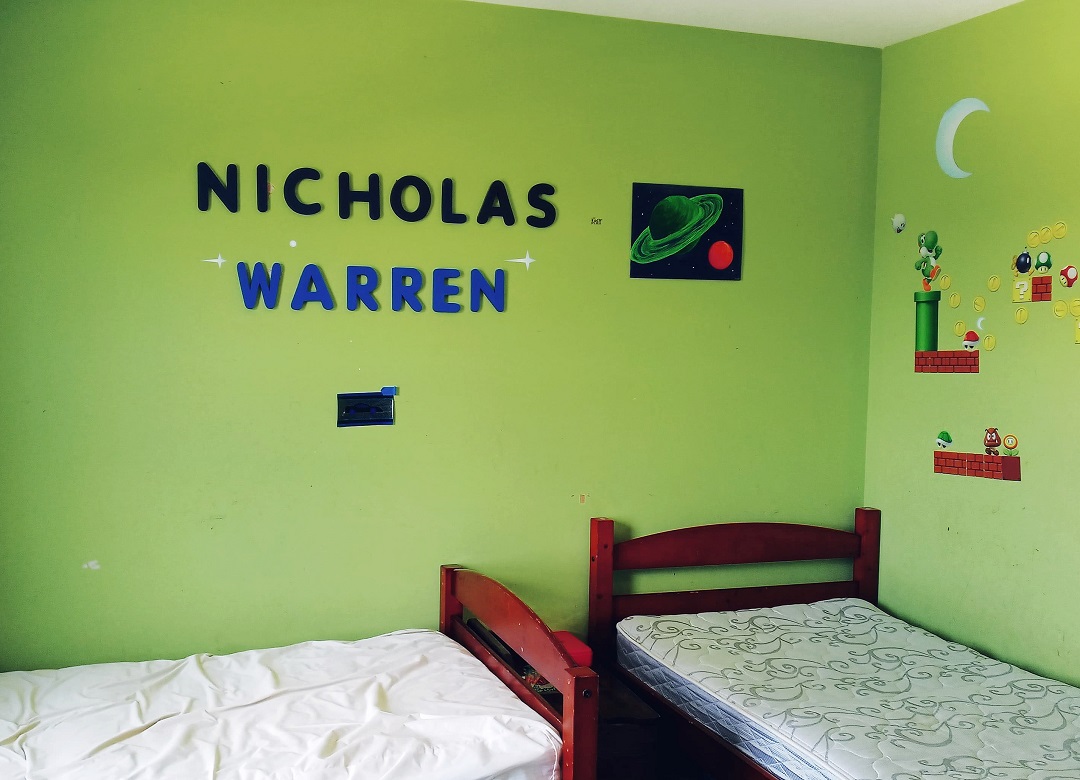 Super Mario Bros. Inspired Bedroom