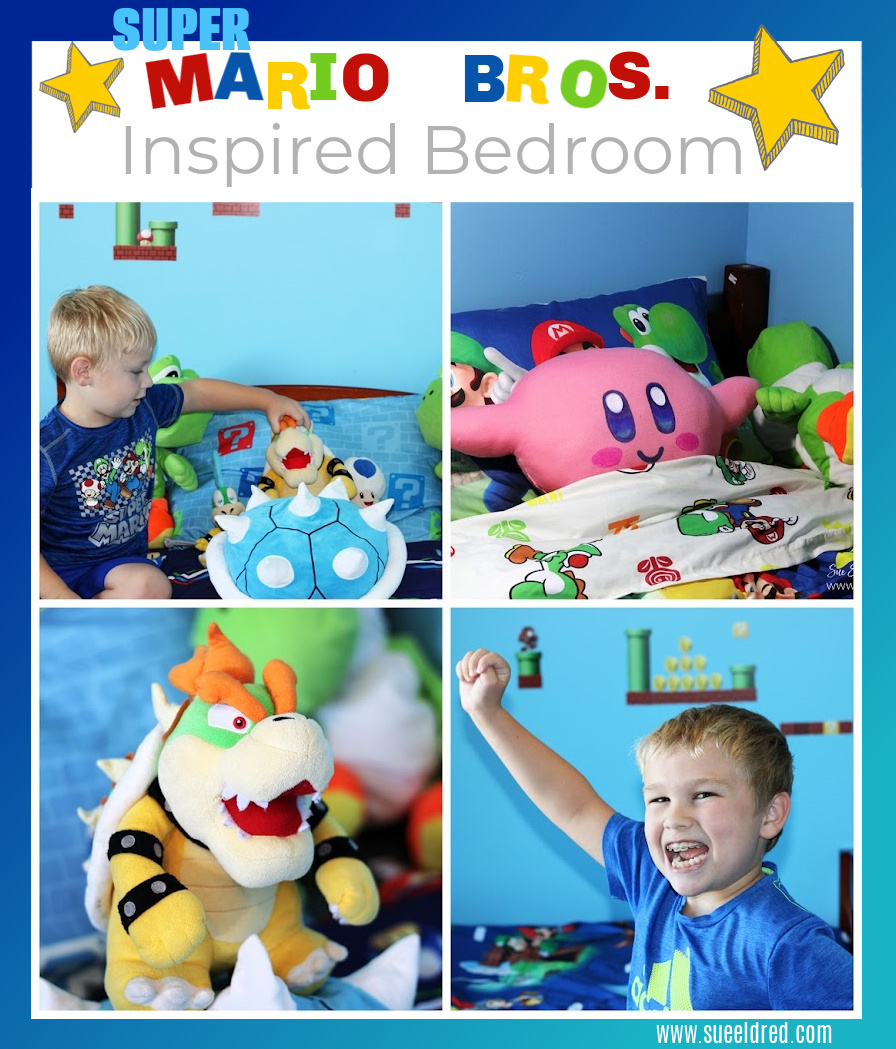 Super Mario Bros. Inspired Bedroom