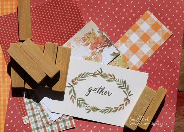 Fall Jenga Block Projects with Xyron