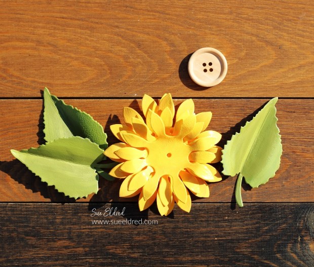 How to make a dimensional Sunflower