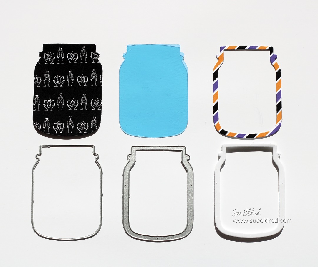 How to make a Halloween Shaker Tag