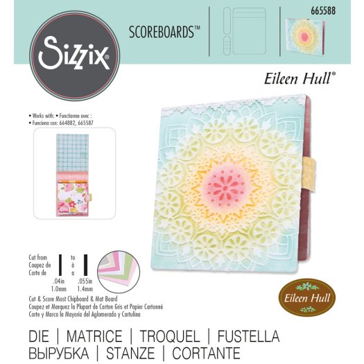 Sizzix Notepad Scoreboards Die by Eileen Hull
