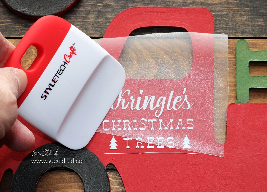 Kringle's Christmas Tree Truck-A Dollar Store Holiday DIY