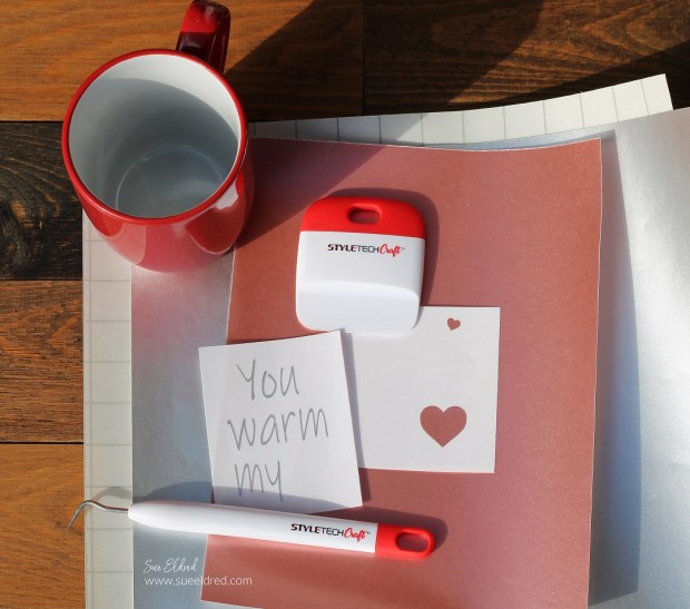 You warm my heart mug