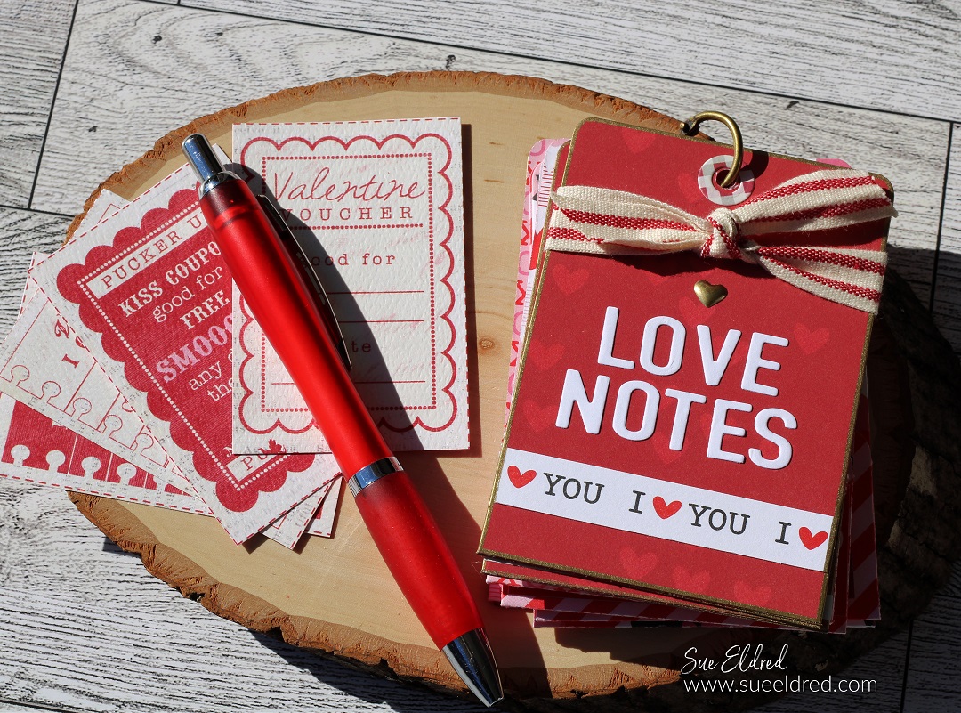 Love Notes Tag Album for Valentine's Day