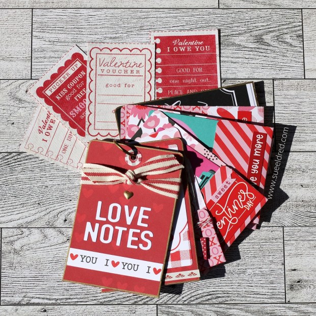 Love Notes Tag Album for Valentine's Day