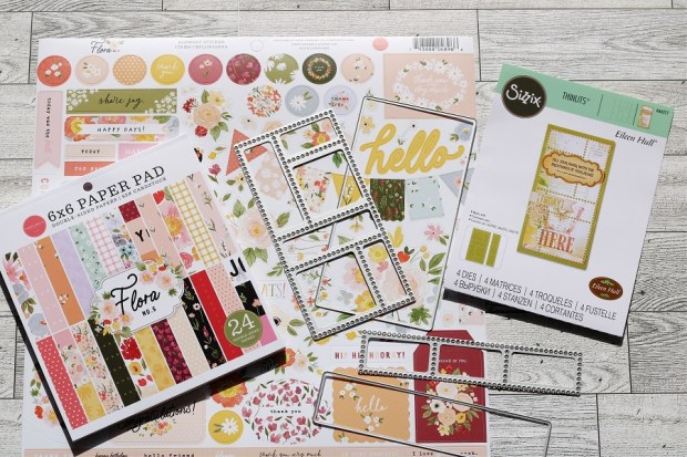 Congrats Patchwork Slimline Card