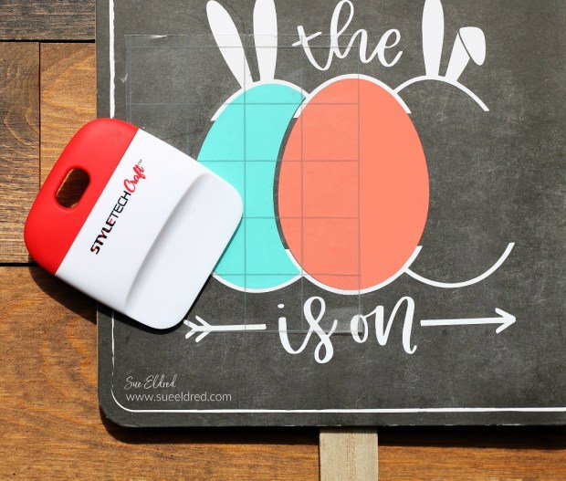 DIY Easter Egg Hunt Sign using StyleTechCraft Glossy Vinyl