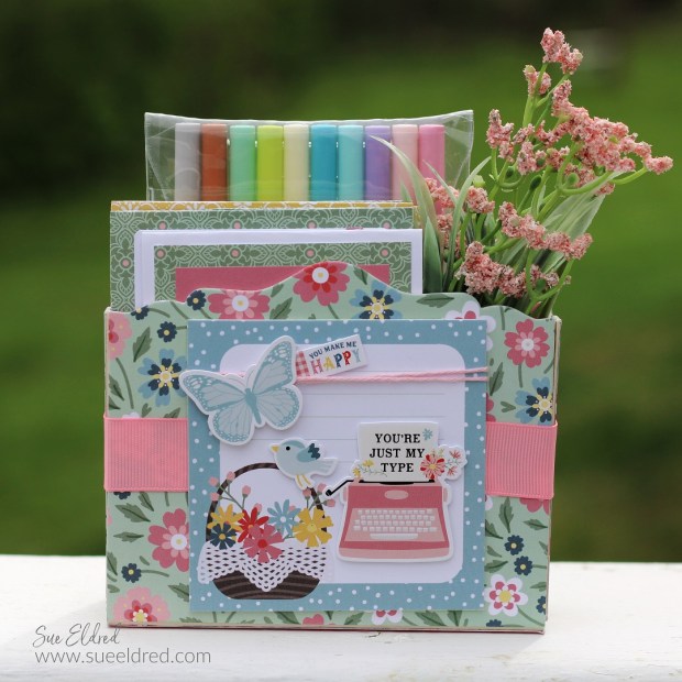 Mini Card and Envelope Stationery Caddy