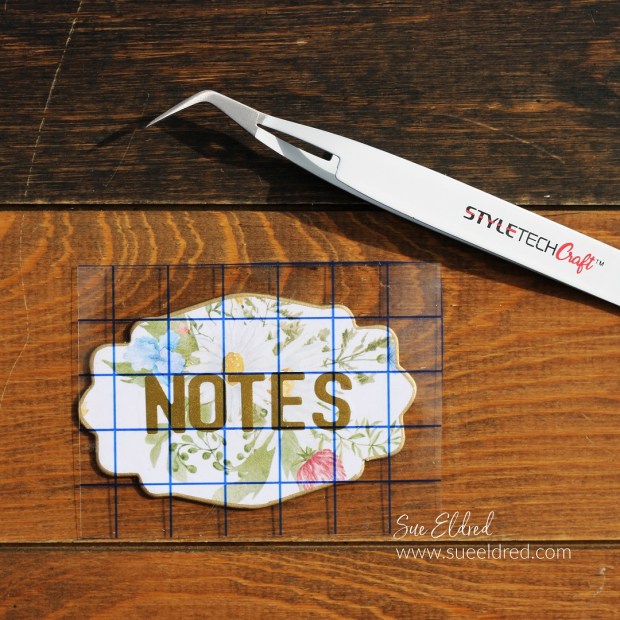 DIY Floral Notepad Holder