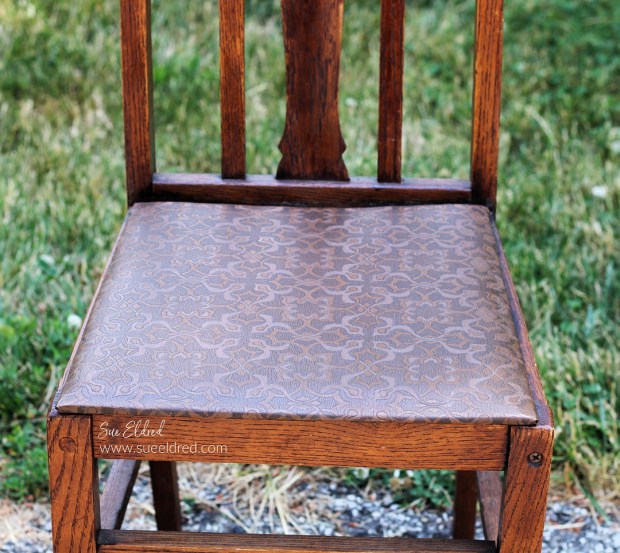 $1.50 Thrift Store Chair Make Over