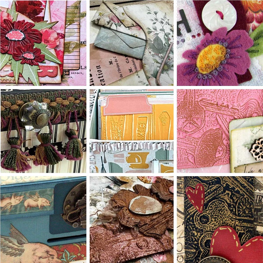 New Chapter 3 Dies from Sizzix and Eileen Hull