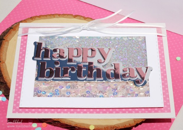Shimmer & Shake Birthday Card