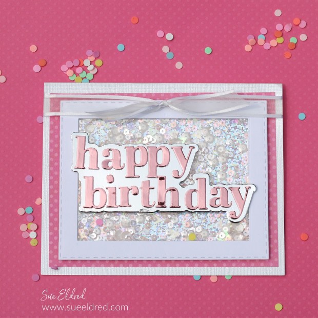 Shimmer & Shake Birthday Card