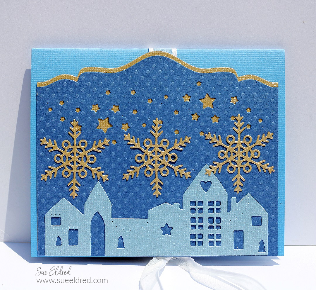 Starlight Village Pop Up Card