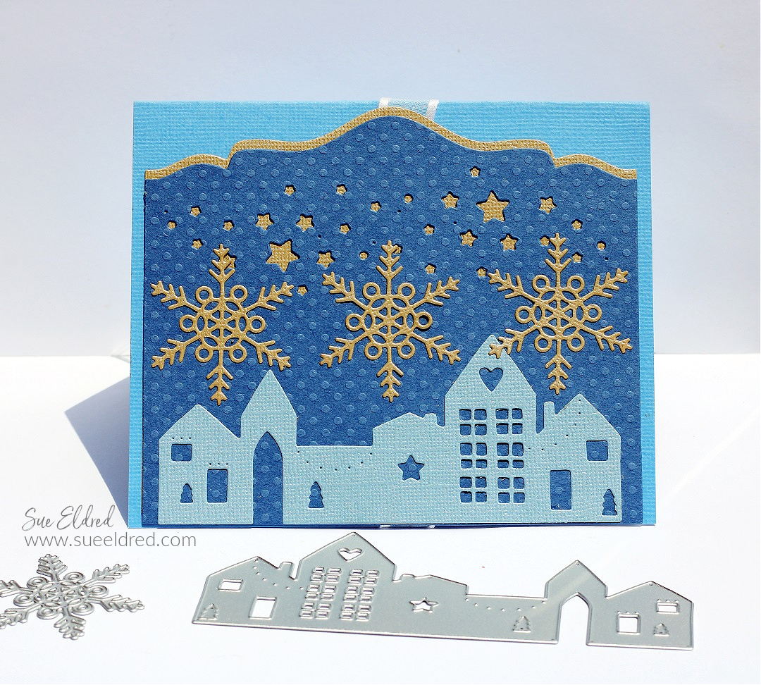 Starlight Village Pop Up Card