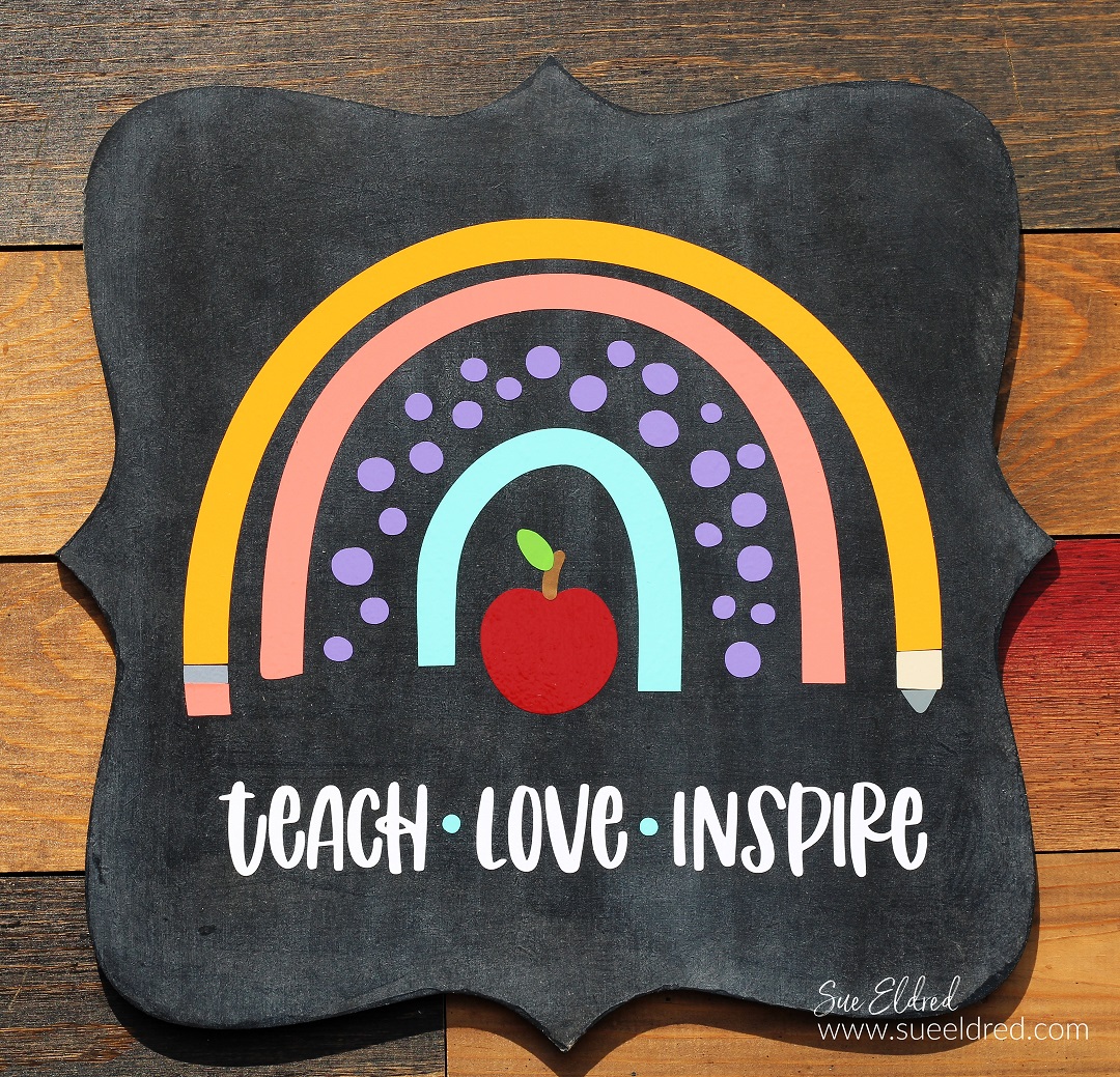 How to make a BTS Teacher Sign using StyleTechCraft Vinyl