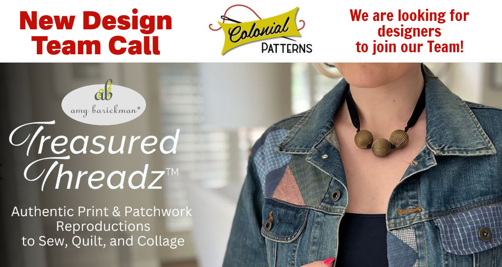 Colonial Patterns Treasured Threadz DT Call