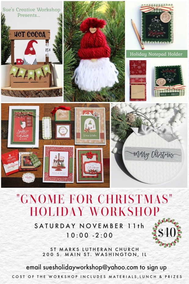 "Gnome for Christmas" 2023 Holiday Workshop
