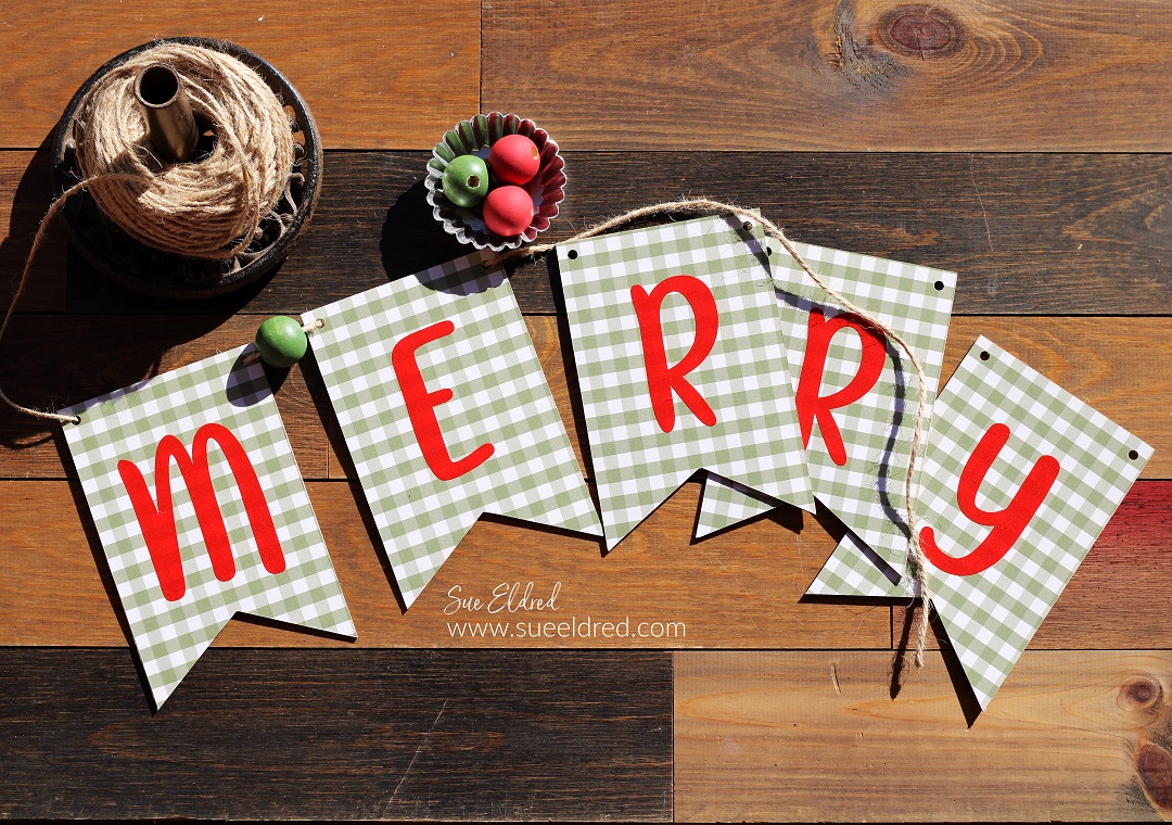 How to Create a Merry Holiday Banner