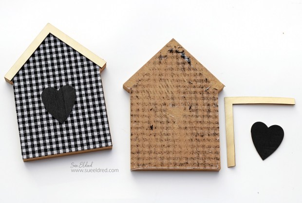 DIY Wood Gingerbread House