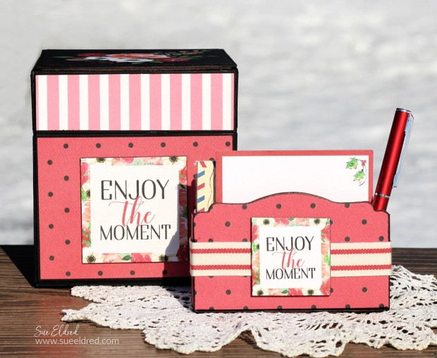Enjoy The Moment Storage Box and Mini Desk Organizer