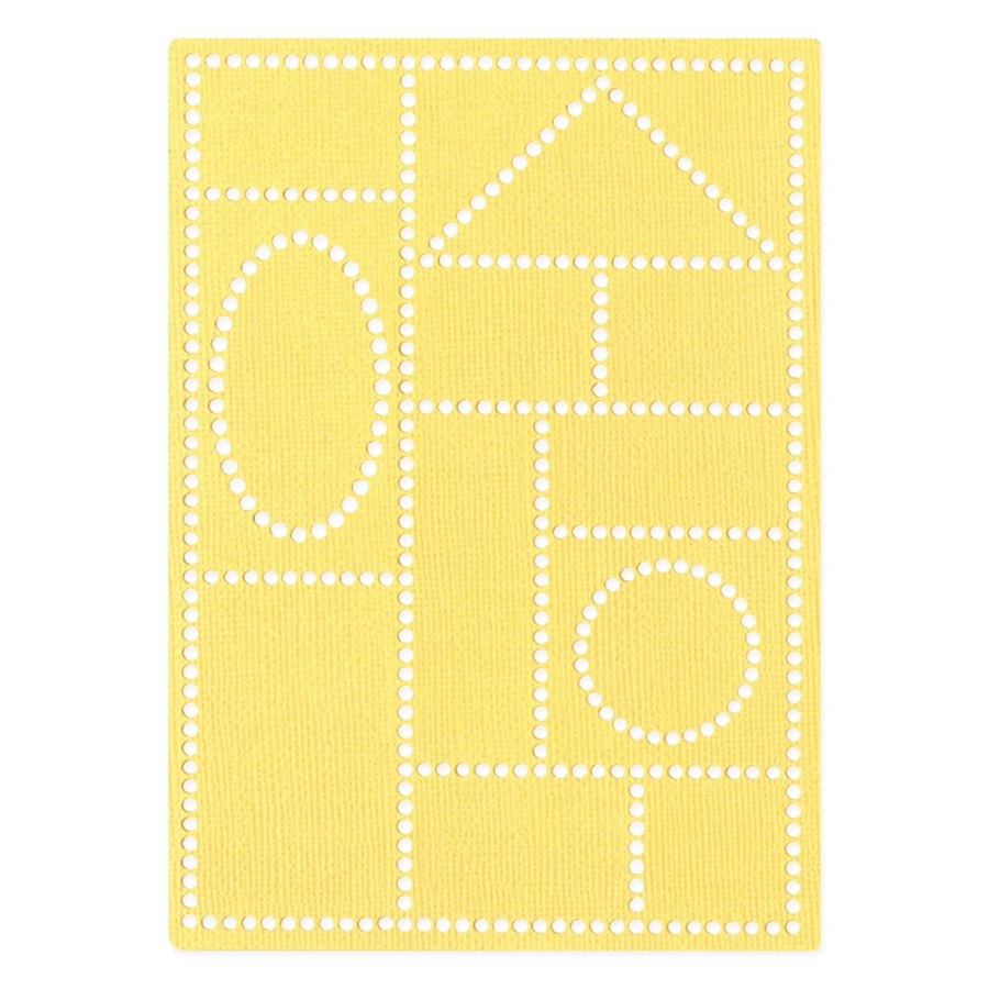 Sizzix 666560 Faux Postage Thinlet Die by Eileen Hull