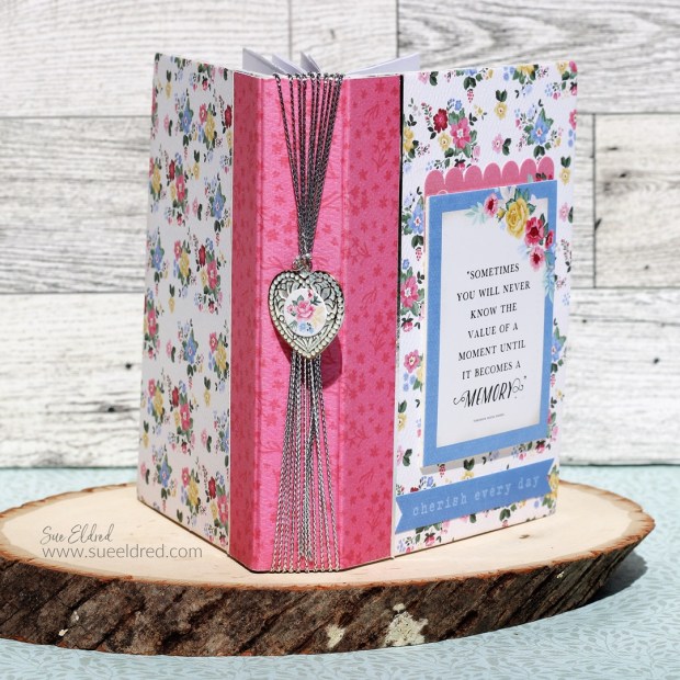 Summer Bloom Mini Album-Sue's Creative Workshop www.sueeldred.com 4776