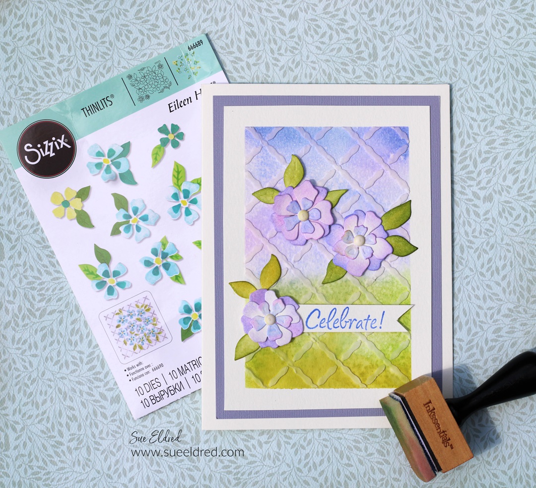Floral Lattice Card