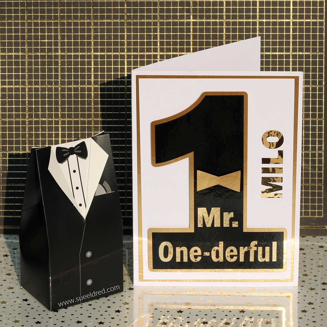 Mr. One-derful's First Birthday Card